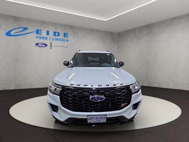 2026 Space White Metallic Ford Explorer ST 4X4 SUV
