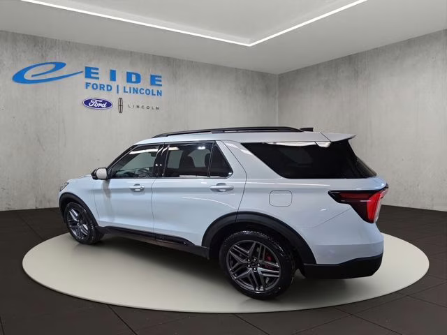2026 Space White Metallic Ford Explorer ST 4X4 SUV