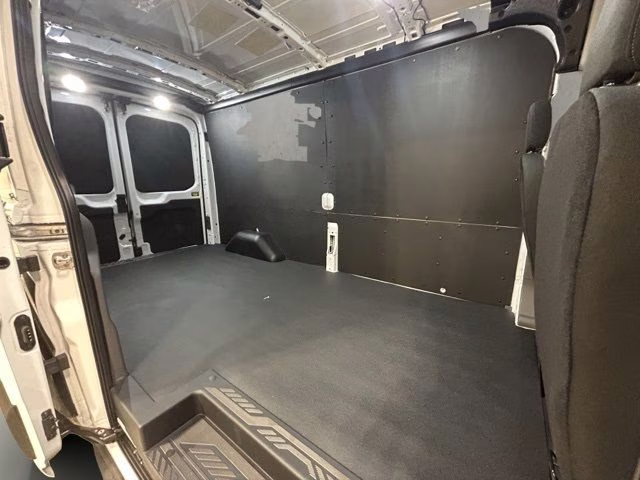 2025 Oxford White Ford E-Transit-350 Base RWD Van