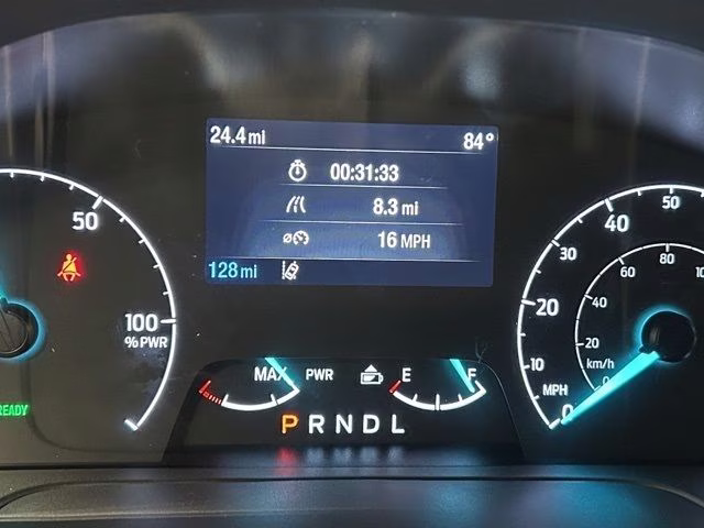 2025 Oxford White Ford E-Transit-350 Base RWD Van