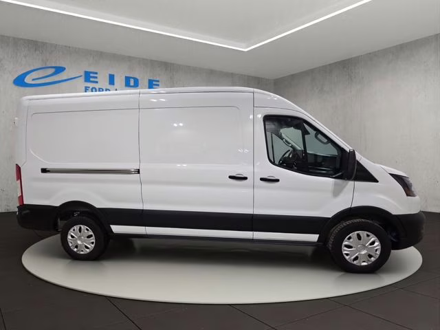 2025 Oxford White Ford E-Transit-350 Base RWD Van