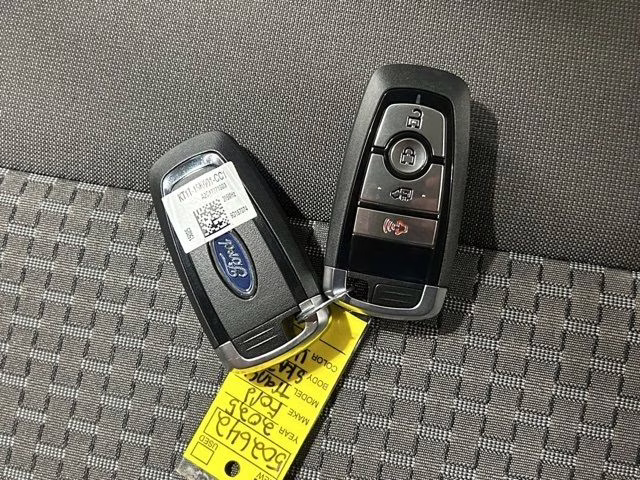 2025 Oxford White Ford E-Transit-350 Base RWD Van