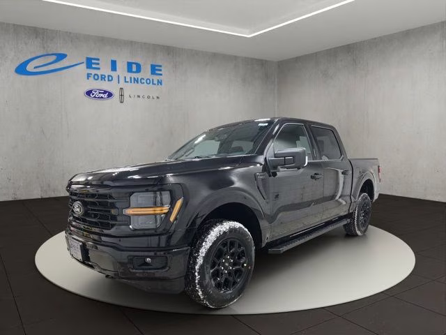 2026 Agate Black Metallic Ford F-150 XLT Black Appearance 4X4 Truck