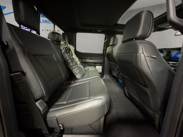 2026 Star White Metallic TC Ford F-150 Lariat Black Appearance 4X4 Truck