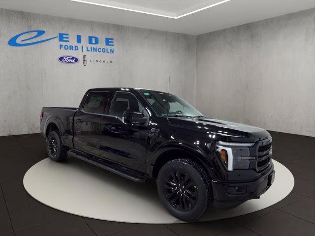 2026 Agate Black Metallic Ford F-150 Lariat Black Appearance 4X4 Truck