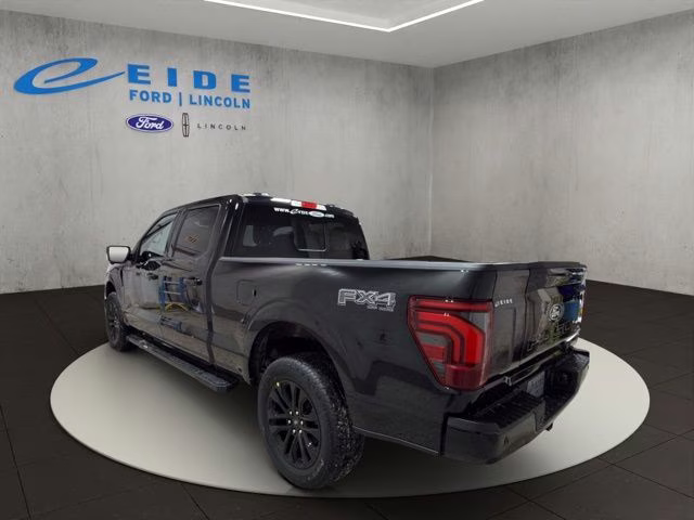 2026 Agate Black Metallic Ford F-150 Lariat Black Appearance 4X4 Truck