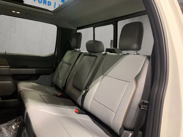 2025 Star White Metallic Tri-Coat Ford F-150 Lariat Chrome 4X4 Truck