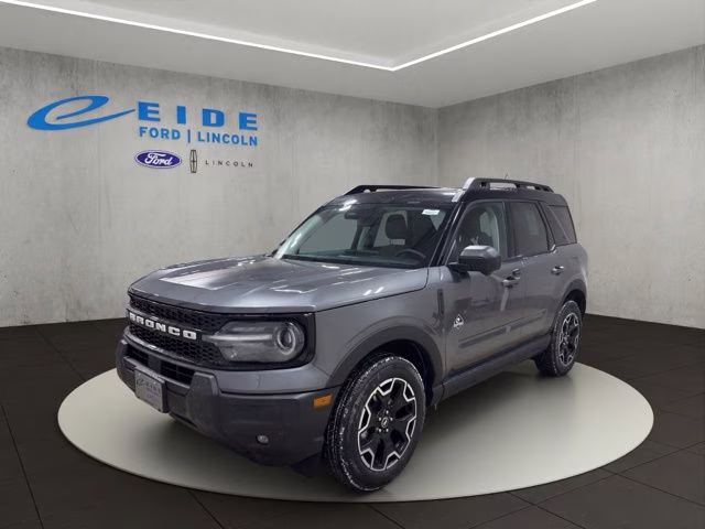 2025 Carbonized Gray Metallic Ford Bronco Sport Outer Banks 4X4 SUV