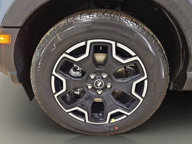 2025 Azure Gray Metallic Tri-Coat Ford Bronco Sport Outer Banks 4X4 SUV