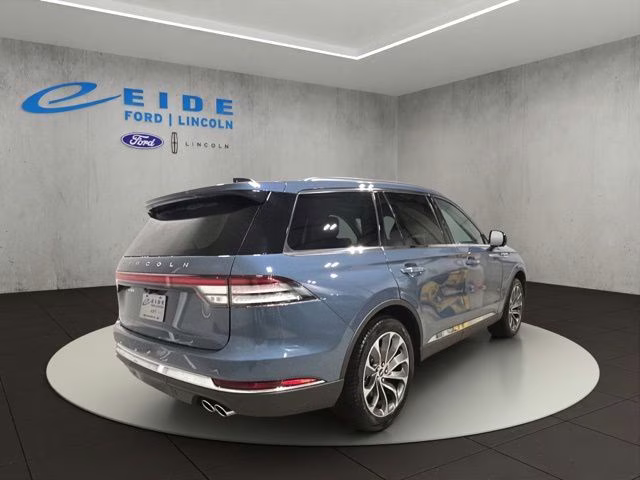 2026 Whisper Blue Metallic Clearcoat Lincoln Aviator Reserve AWD SUV