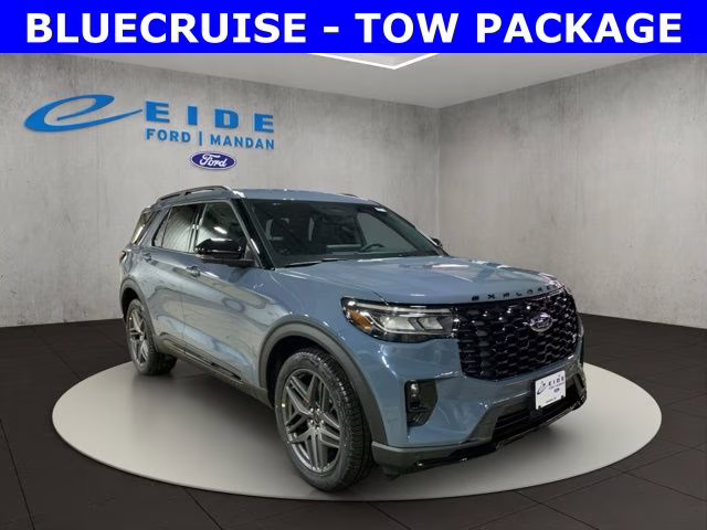2026 Vapor Blue Metallic Ford Explorer ST 4X4 SUV