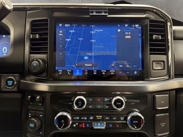 2025 Space White Metallic Ford F-150 Lariat Chrome 4X4 Truck