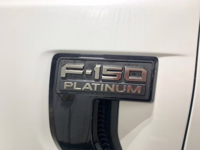 2025 Star White Metallic Tri-Coat Ford F-150 Platinum 4X4 Truck