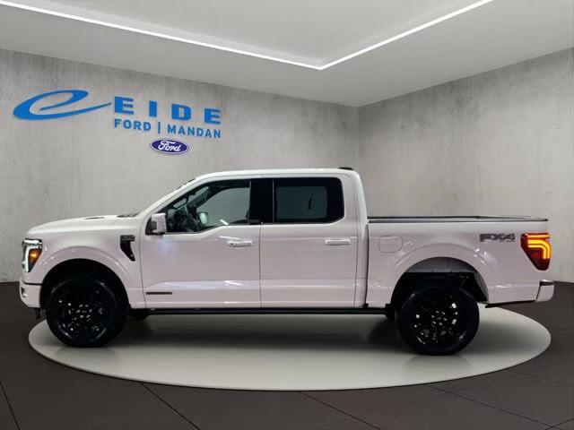 2025 Star White Metallic Tri-Coat Ford F-150 Platinum 4X4 Truck