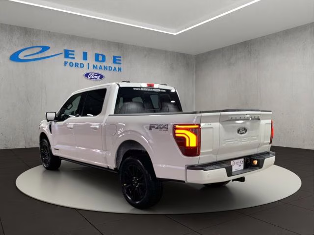 2025 Star White Metallic Tri-Coat Ford F-150 Platinum 4X4 Truck