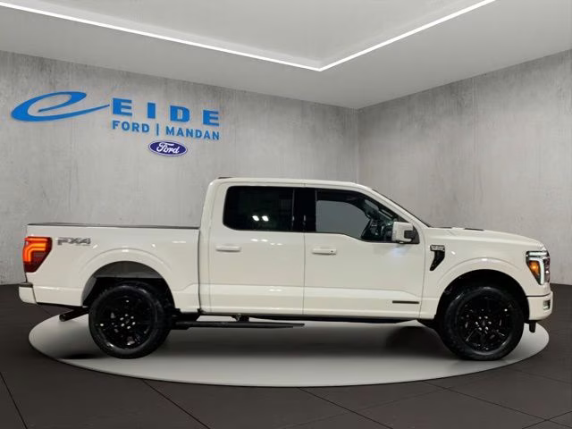 2025 Star White Metallic Tri-Coat Ford F-150 Platinum 4X4 Truck
