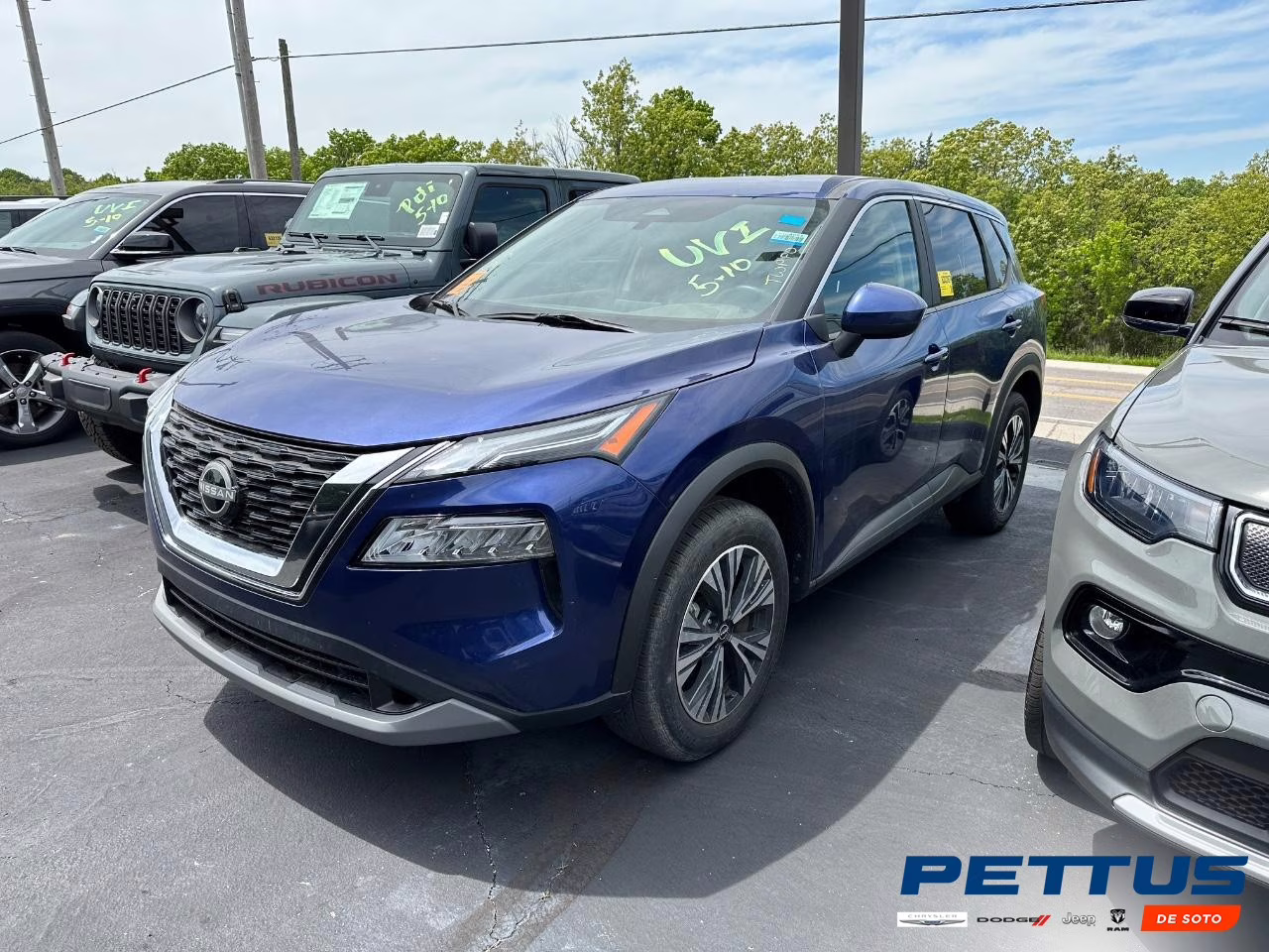 2023 Caspian Blue Metallic Nissan Rogue SV FWD SUV