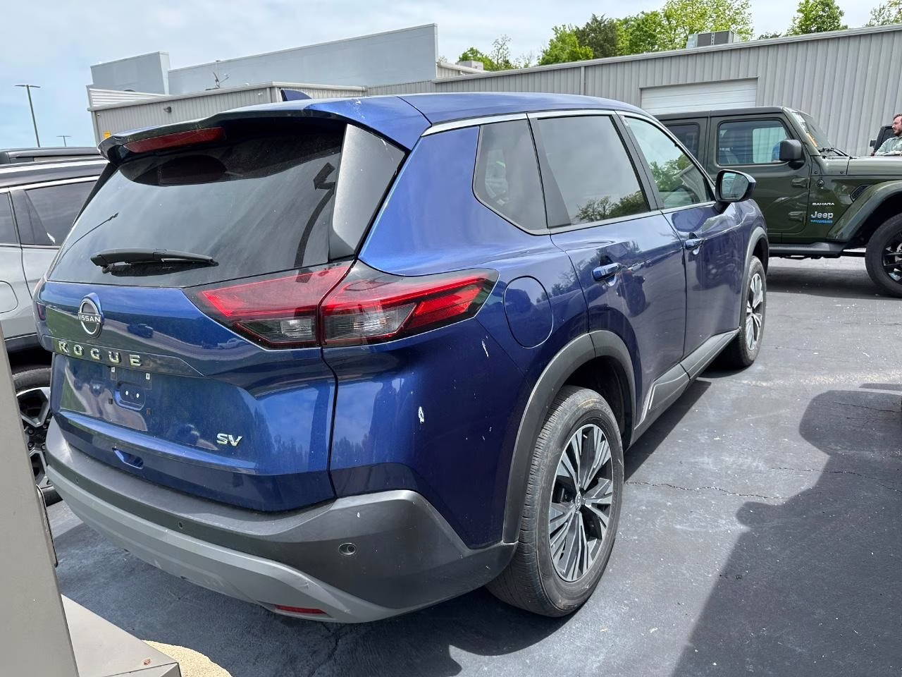 2023 Caspian Blue Metallic Nissan Rogue SV FWD SUV