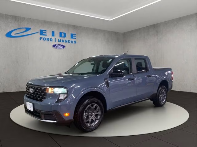 2025 Azure Gray Metallic Tri-Coat Ford Maverick XLT FWD Truck