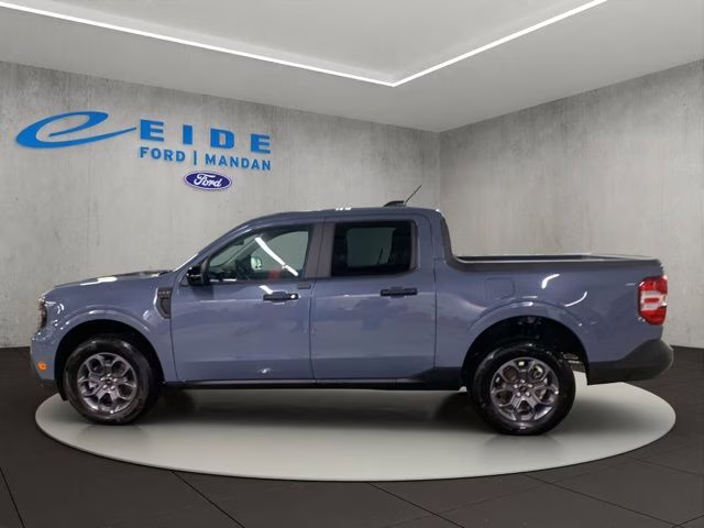 2025 Azure Gray Metallic Tri-Coat Ford Maverick XLT FWD Truck