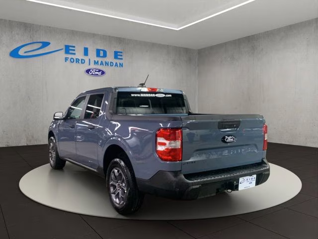 2025 Azure Gray Metallic Tri-Coat Ford Maverick XLT FWD Truck