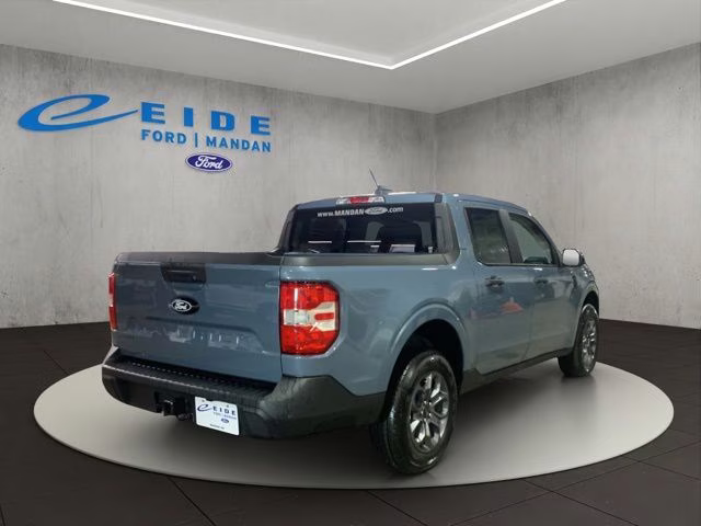 2025 Azure Gray Metallic Tri-Coat Ford Maverick XLT FWD Truck