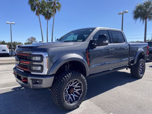 2026 Gray Metallic Ford Super Duty F-250 SRW Harley Davidson Lift 4X4 Truck