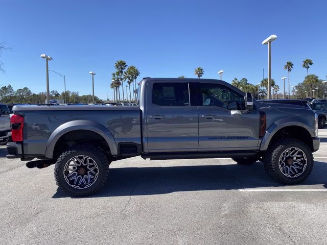 2026 Gray Metallic Ford Super Duty F-250 SRW Harley Davidson Lift 4X4 Truck