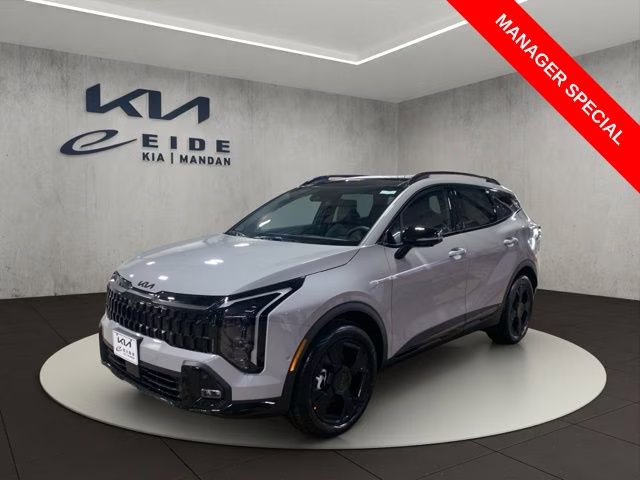 2026 Wolf Gray Kia Sportage X-Line AWD SUV