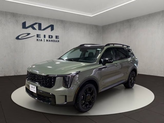 2026 Jungle Green Kia Sorento X-Line EX AWD SUV
