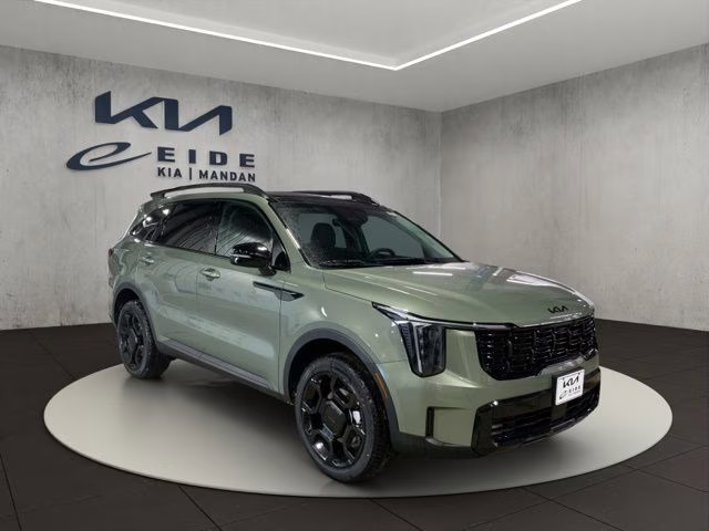 2026 Jungle Green Kia Sorento X-Line EX AWD SUV