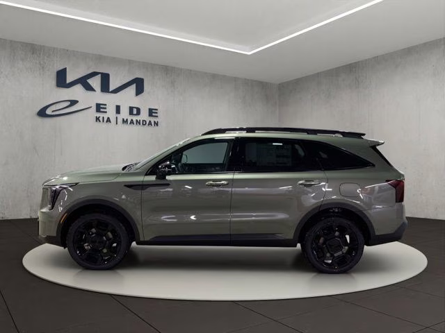 2026 Jungle Green Kia Sorento X-Line EX AWD SUV