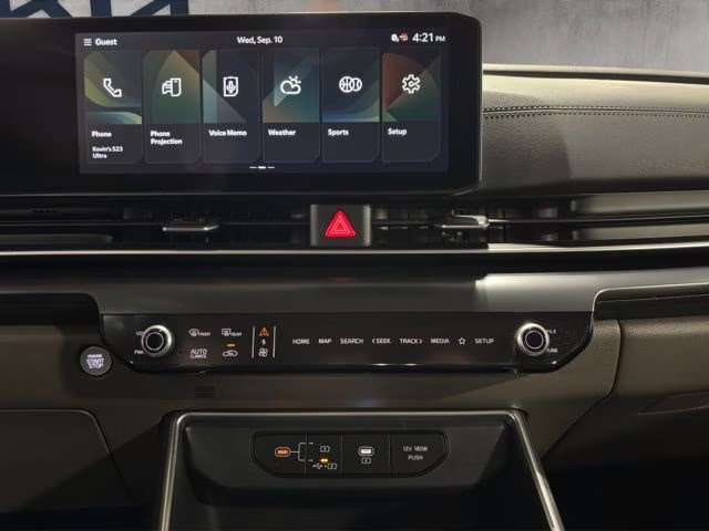 2026 Flare Red Kia Carnival Hybrid LXS FWD Van