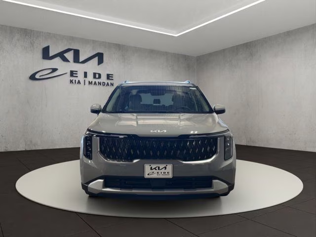 2026 Ceramic Silver Kia Carnival Hybrid EX FWD Van