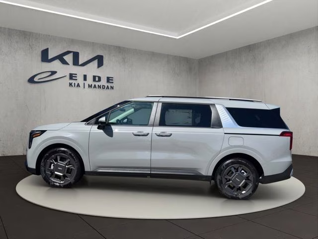 2026 Ceramic Silver Kia Carnival Hybrid EX FWD Van