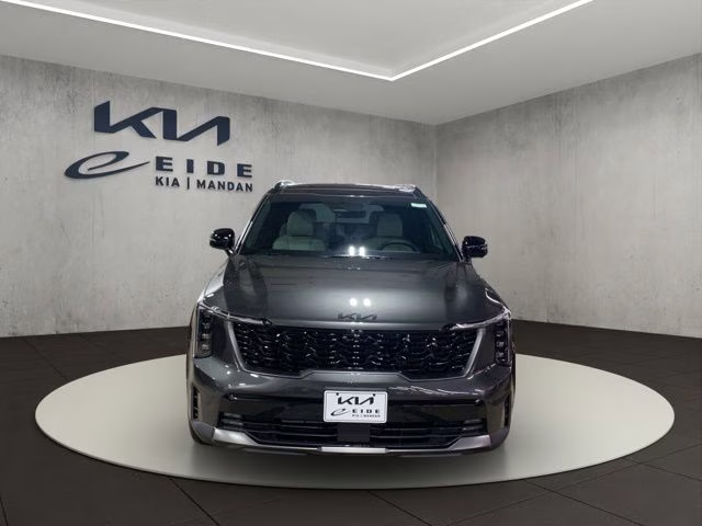 2026 Interstellar Gray Kia Sorento Hybrid X-Line SX Prestige AWD SUV
