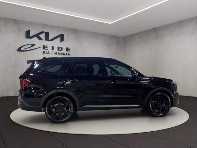 2026 Aurora Black Kia Sorento Hybrid X-Line SX-Prestige AWD SUV