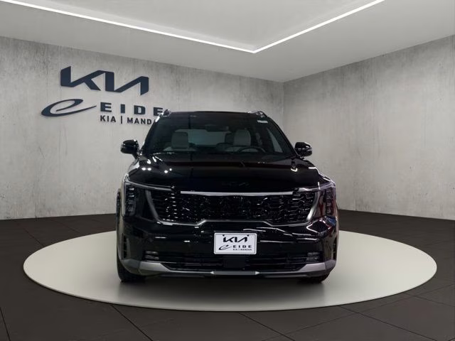 2026 Aurora Black Kia Sorento Hybrid X-Line SX-Prestige AWD SUV