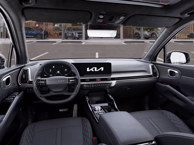 2026 Steel Gray Kia Sorento Hybrid X-Line SX Prestige AWD SUV