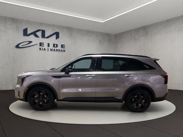 2026 Steel Gray Kia Sorento Hybrid X-Line SX Prestige AWD SUV