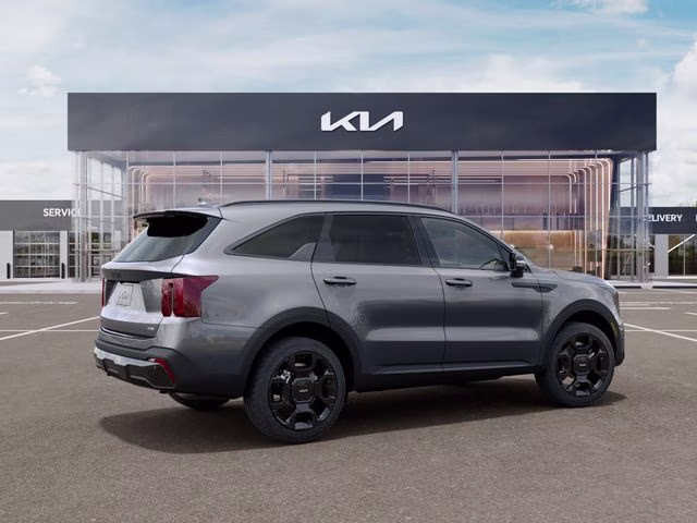 2026 Steel Gray Kia Sorento Hybrid X-Line SX Prestige AWD SUV