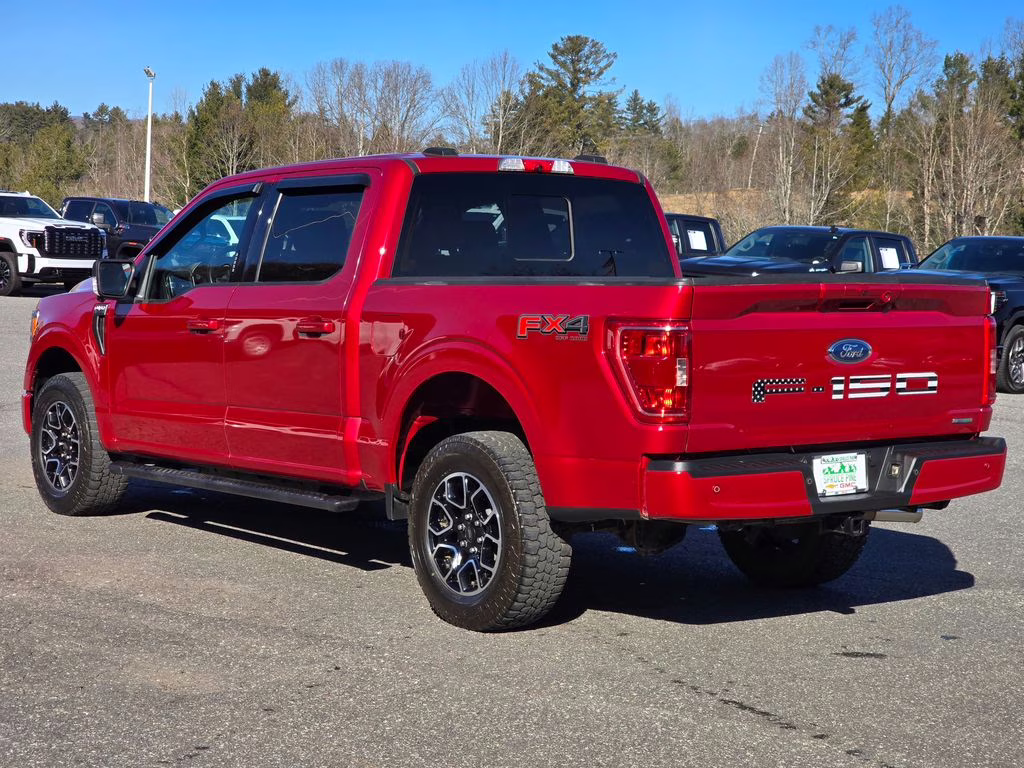 2022 Red Metallic Ford F-150 XLT 4X4 Truck