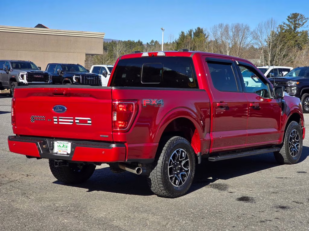 2022 Red Metallic Ford F-150 XLT 4X4 Truck
