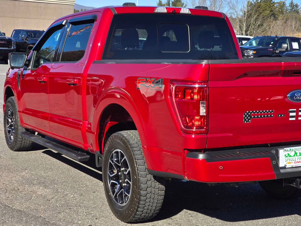 2022 Red Metallic Ford F-150 XLT 4X4 Truck