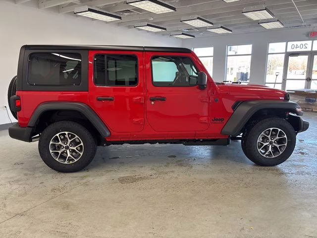 2026 Firecracker Red Clearcoat Jeep Wrangler Sport S 4X4 SUV