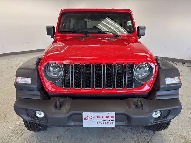 2026 Firecracker Red Clearcoat Jeep Wrangler Sport S 4X4 SUV
