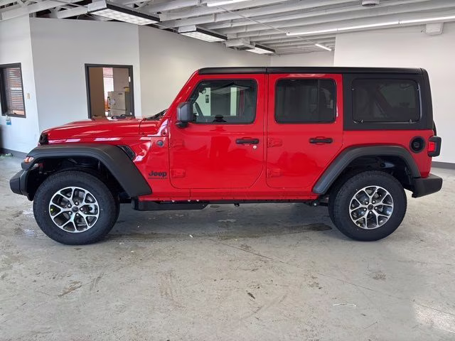 2026 Firecracker Red Clearcoat Jeep Wrangler Sport S 4X4 SUV