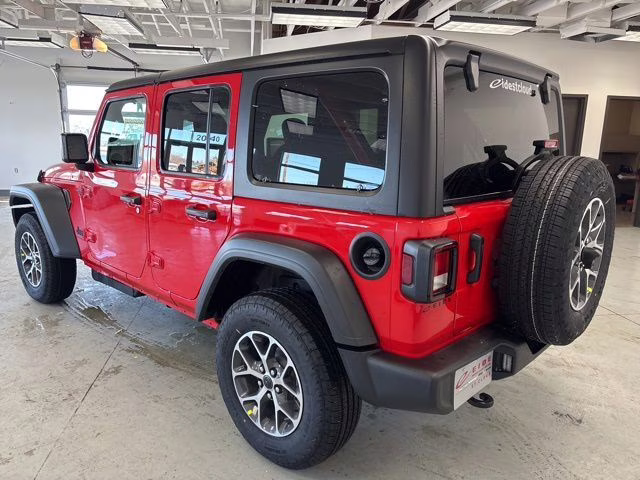 2026 Firecracker Red Clearcoat Jeep Wrangler Sport S 4X4 SUV