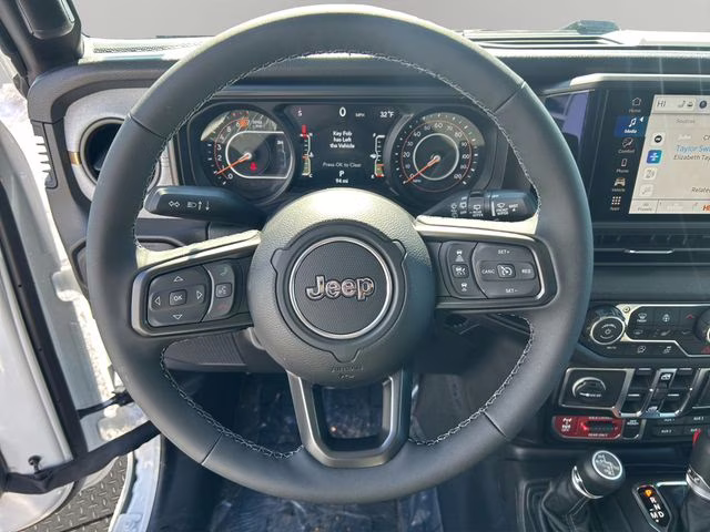 2026 Bright White Clearcoat Jeep Wrangler Willys 4X4 SUV