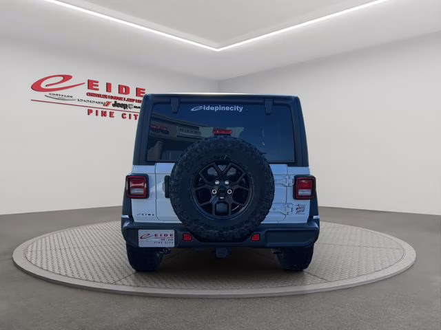 2026 Bright White Clearcoat Jeep Wrangler Willys 4X4 SUV